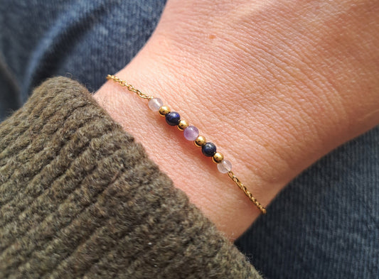 Bracelet Astro Poisson - Pierres naturelles