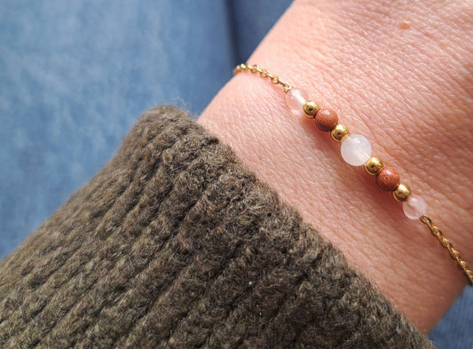 Bracelet Astro Capricorne - Pierres naturelles