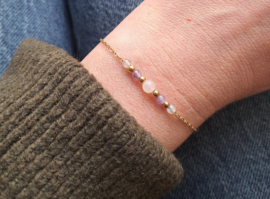Bracelet Astro Scorpion - Pierres naturelles