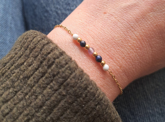 Bracelet Astro Sagittaire - Pierres naturelles
