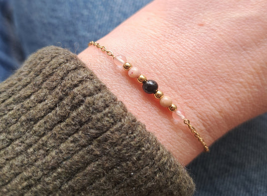 Bracelet Astro Taureau - Pierres naturelles