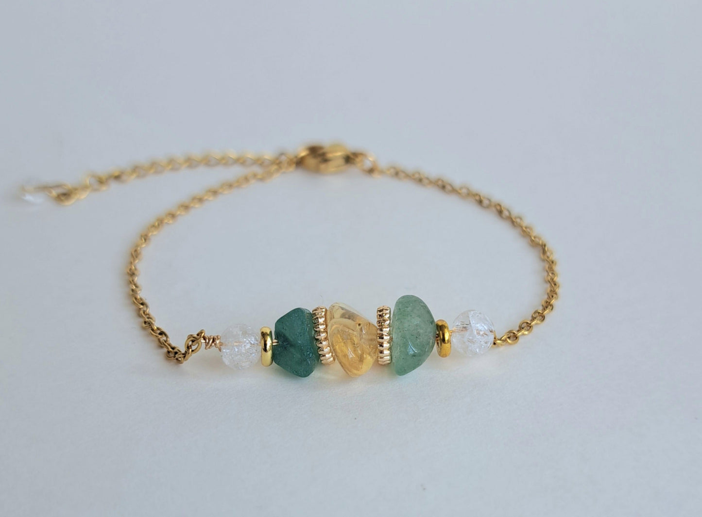 Bracelet "Chance" 3 pierres