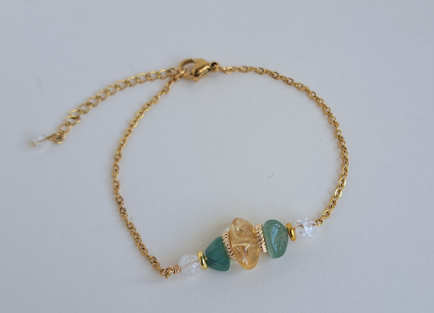 Bracelet "Chance" 3 pierres