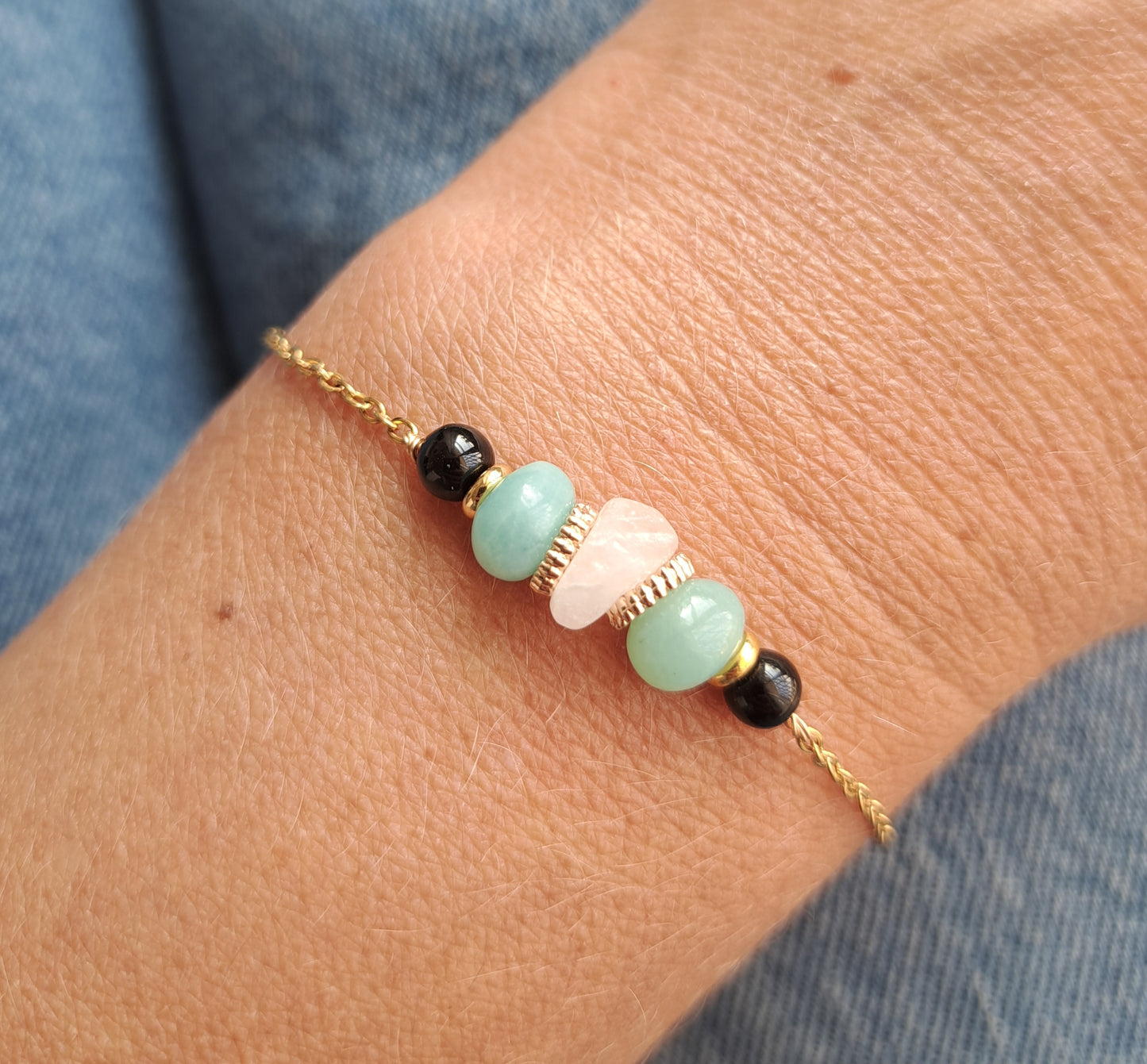 Bracelet "Troubles du sommeil" 3 pierres