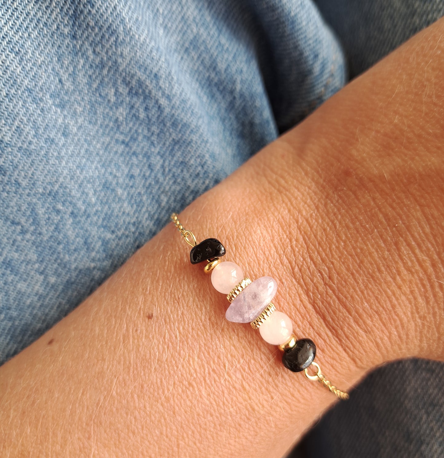 Bracelet "Anti-stress" 3 pierres