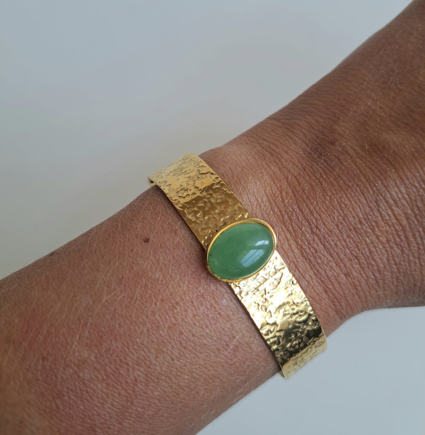 Bracelet jonc Aventurine