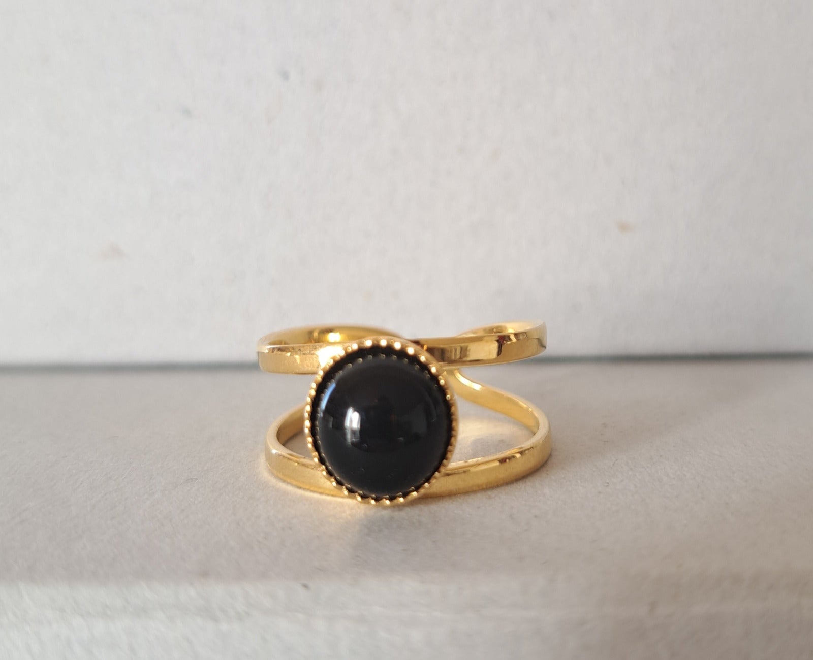 Bague pierre agate hot sale