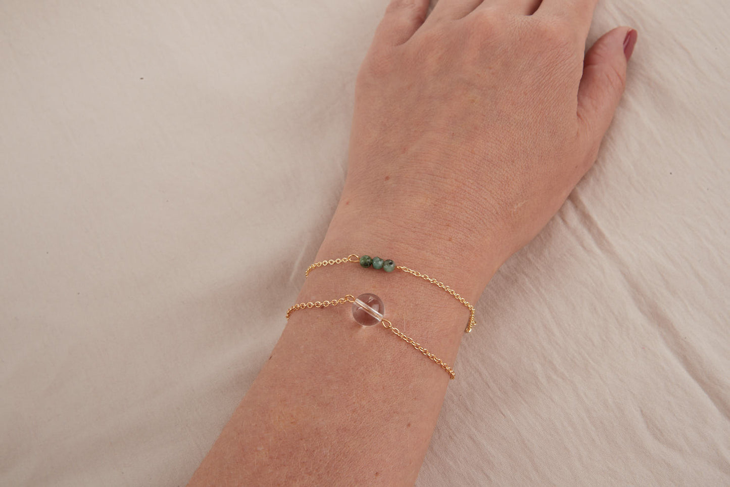 Bracelet perle de Roche, Apaisement