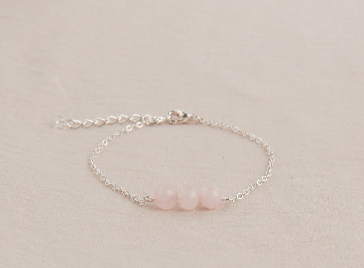 Rose Quartz Bracelet, Anti-stress