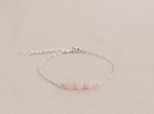 Rose Quartz Bracelet, Anti-stress