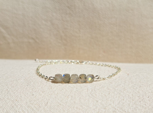 Labradorite stone bracelet, Protection