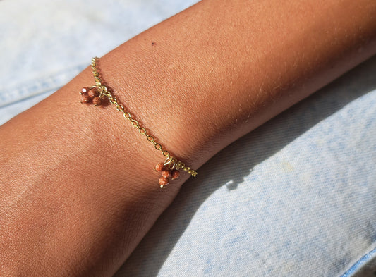 Sun bead bracelet