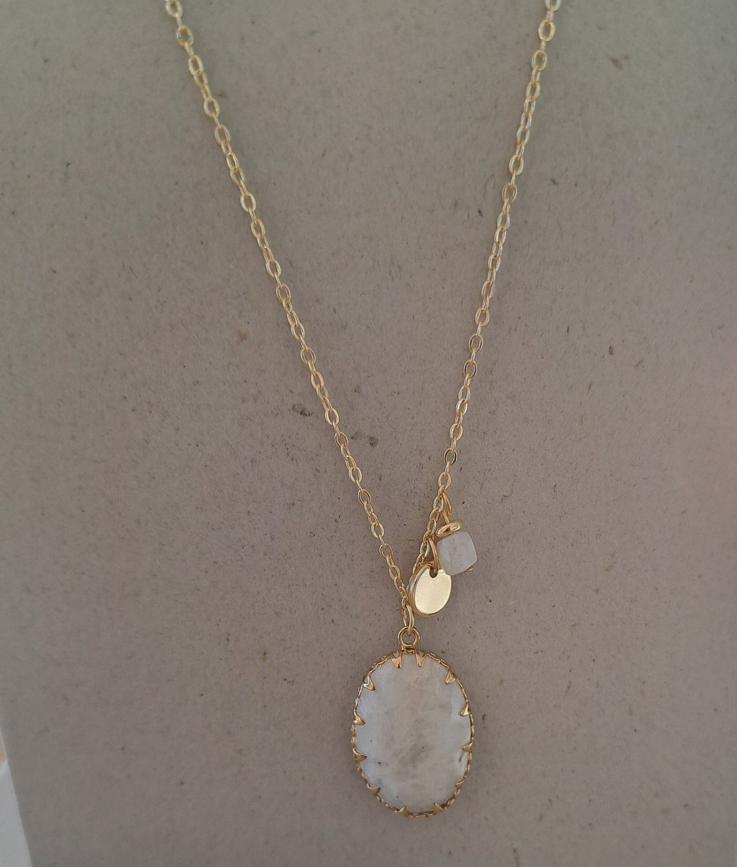 Moonstone necklace