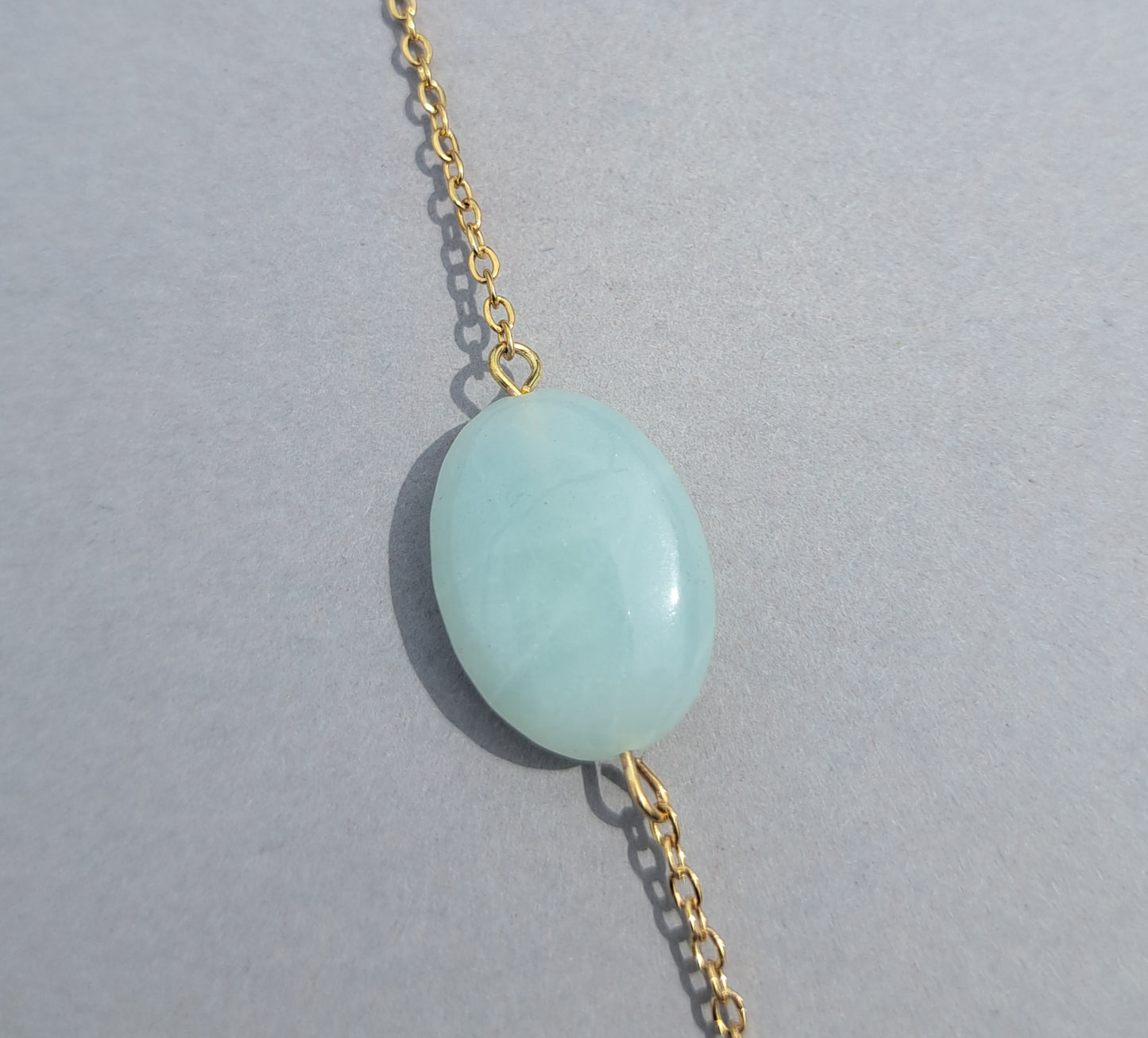 Bracelet perle Amazonite