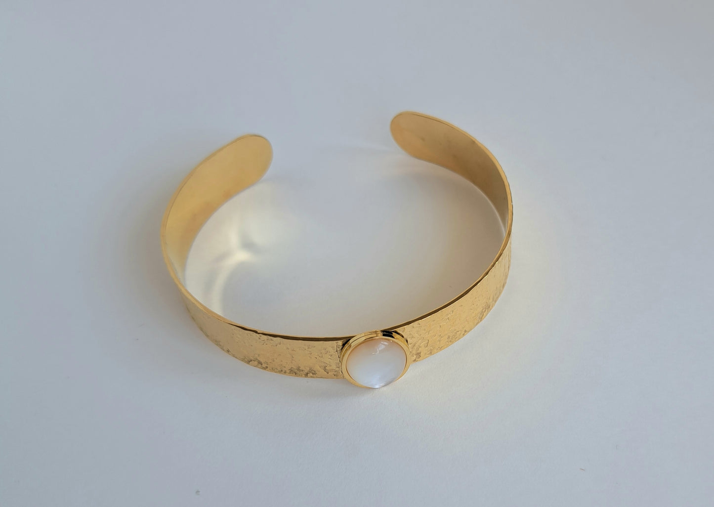Bracelet jonc Pierre de lune