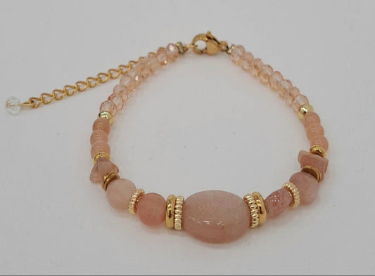 Bracelet pierres de soleil