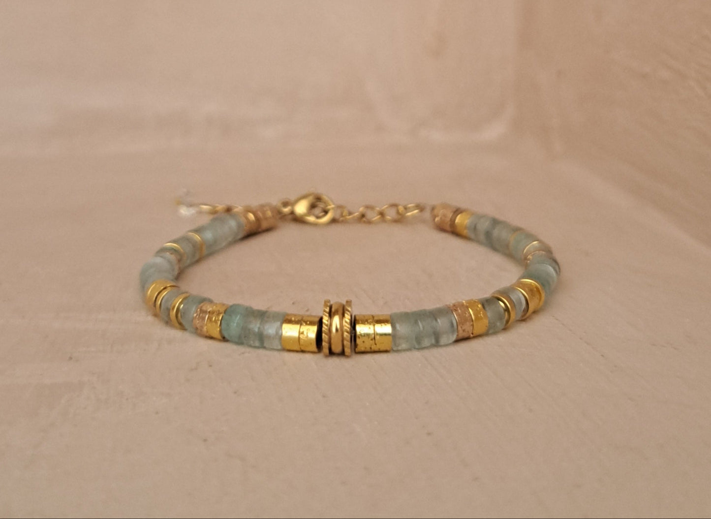 Bracelets perles fines - 5 pierres au choix