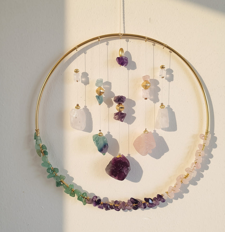 Suspension cristaux -Harmonie- Modèle unique