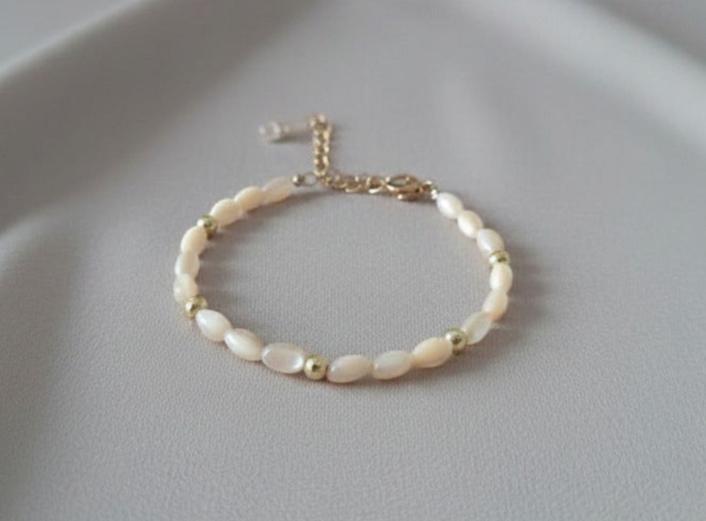 Bracelet perles nacre -SUMMER