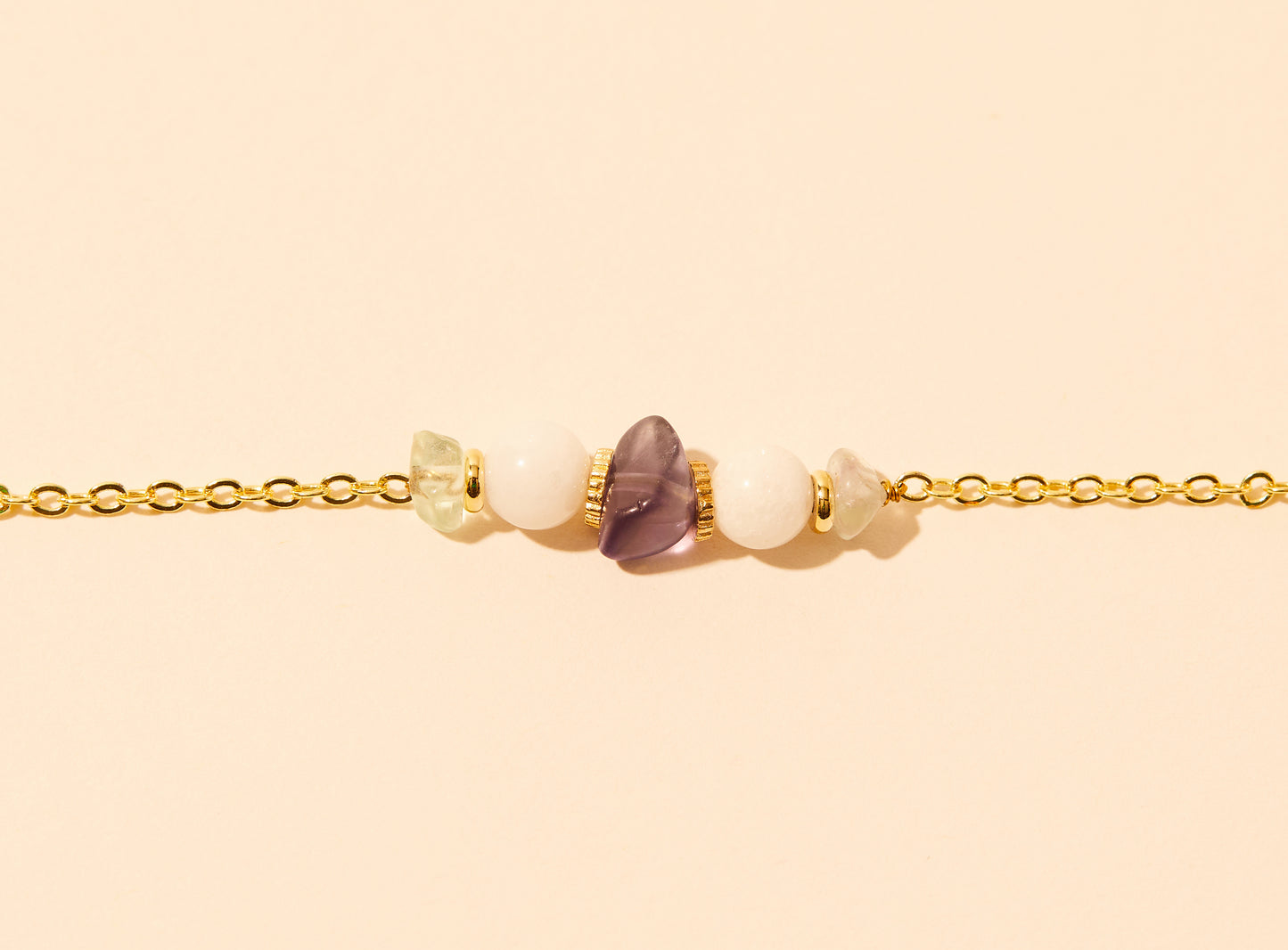 The Virgin's bracelet in natural stones