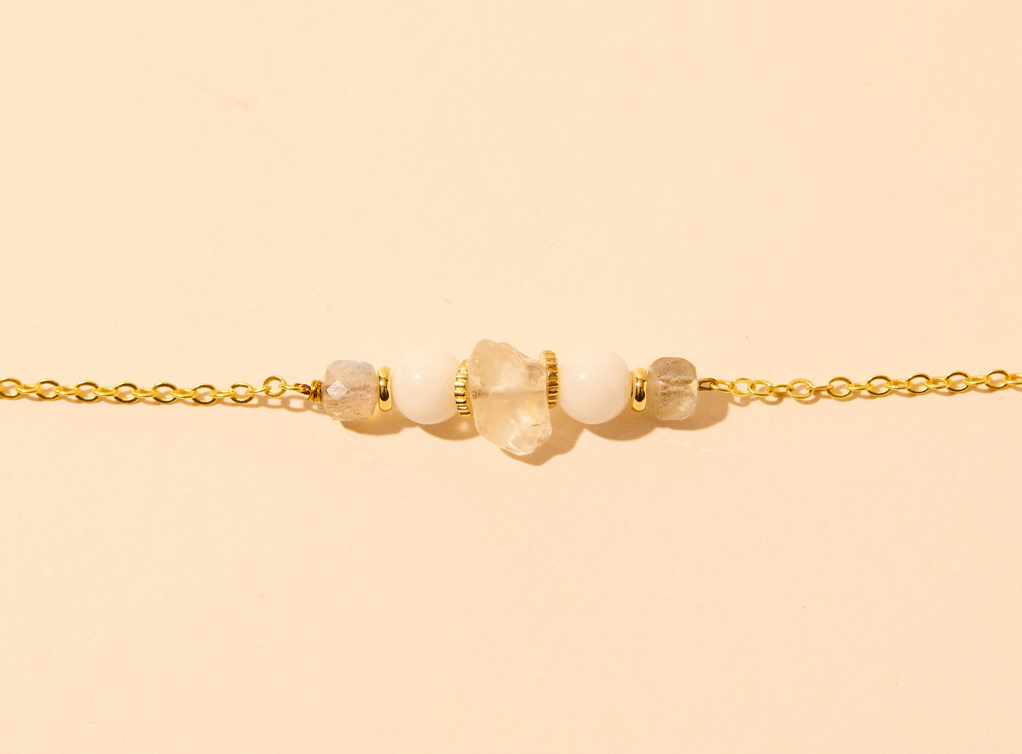 The Scorpio bracelet in natural stones