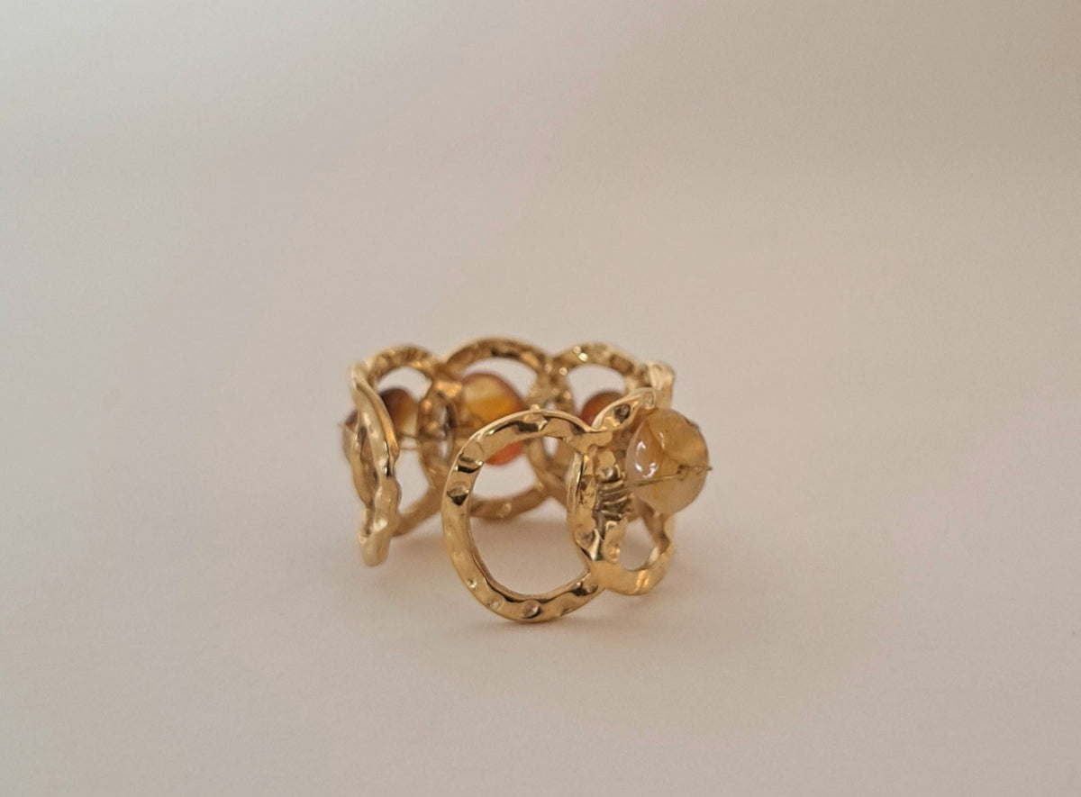 Bague pierre Cornaline - Vitalité