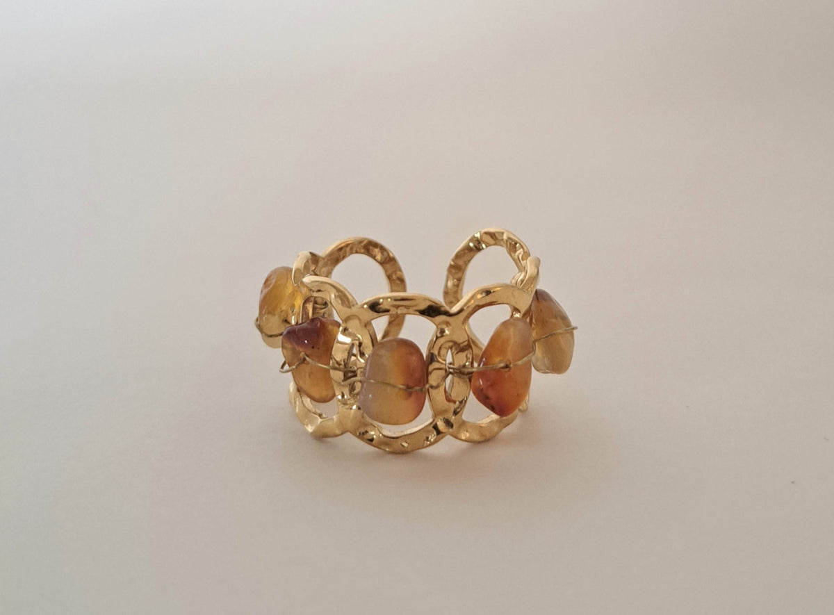 Bague pierre Cornaline - Vitalité