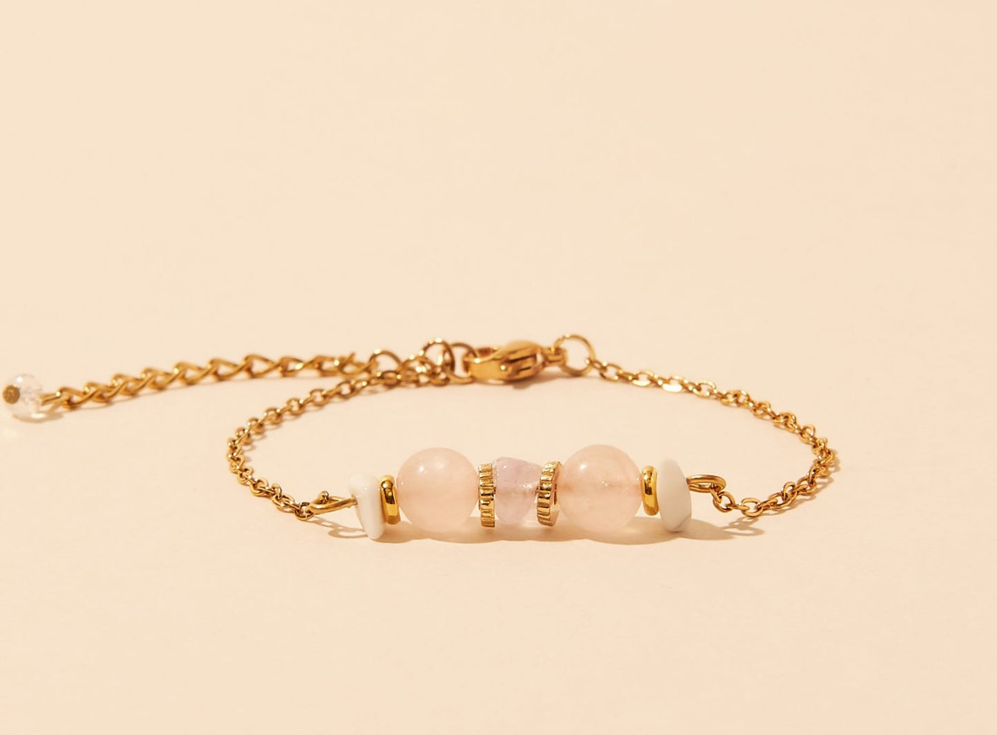 The Aries bracelet in natural stones