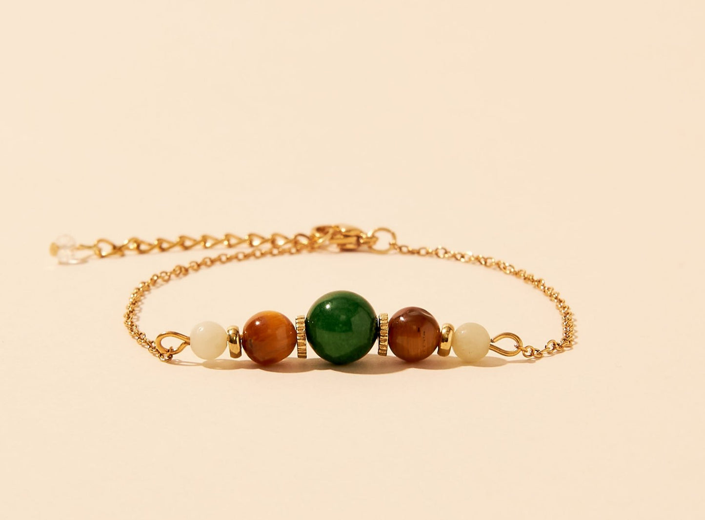 The Libra bracelet made of natural stones