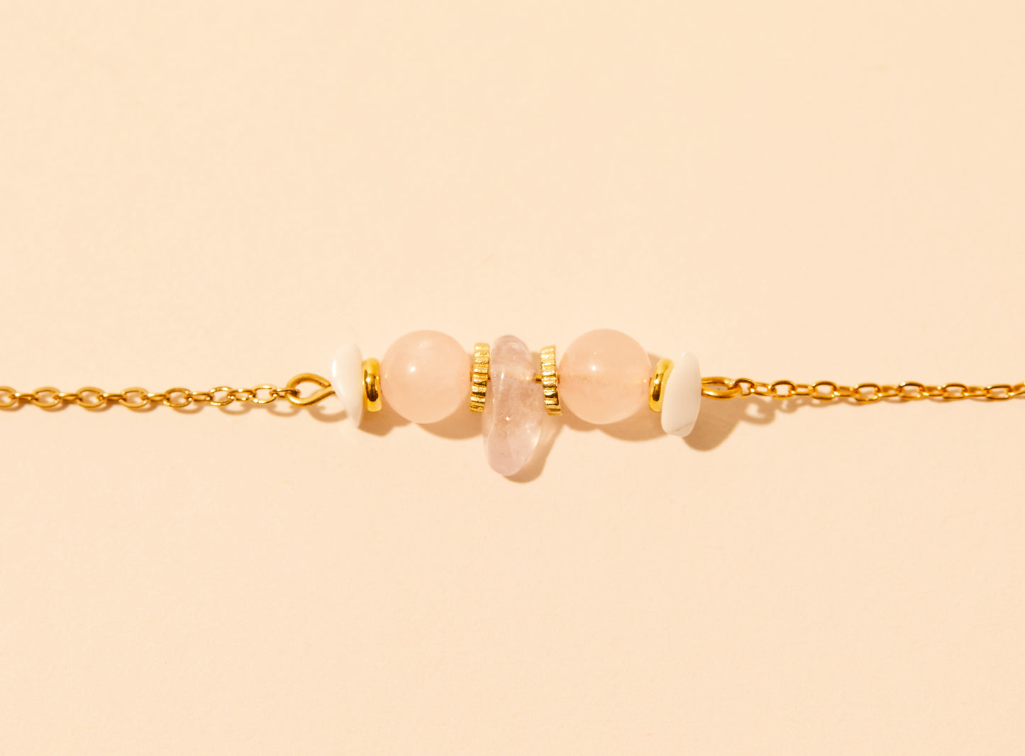 The Aries bracelet in natural stones