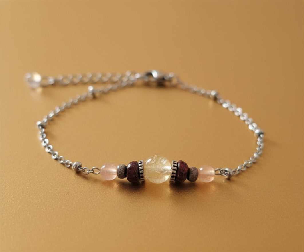Bracelet énergie du feu - Passion, force, vitalité