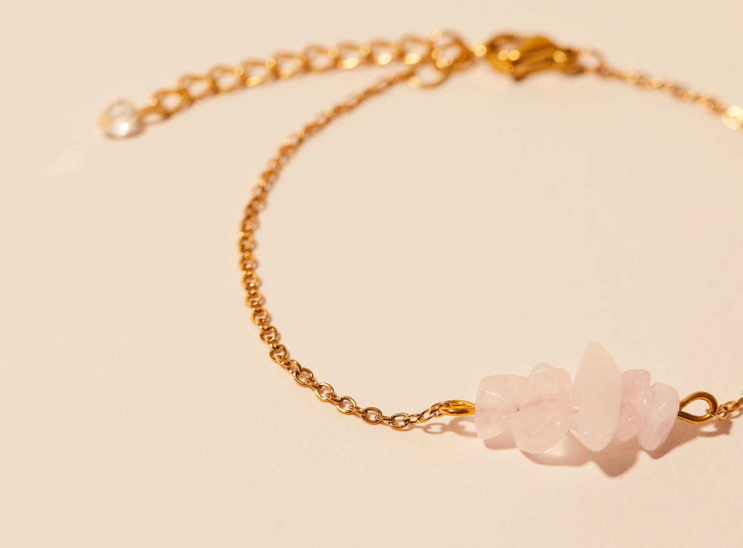 Rose Quartz Bracelet - Anti-stress