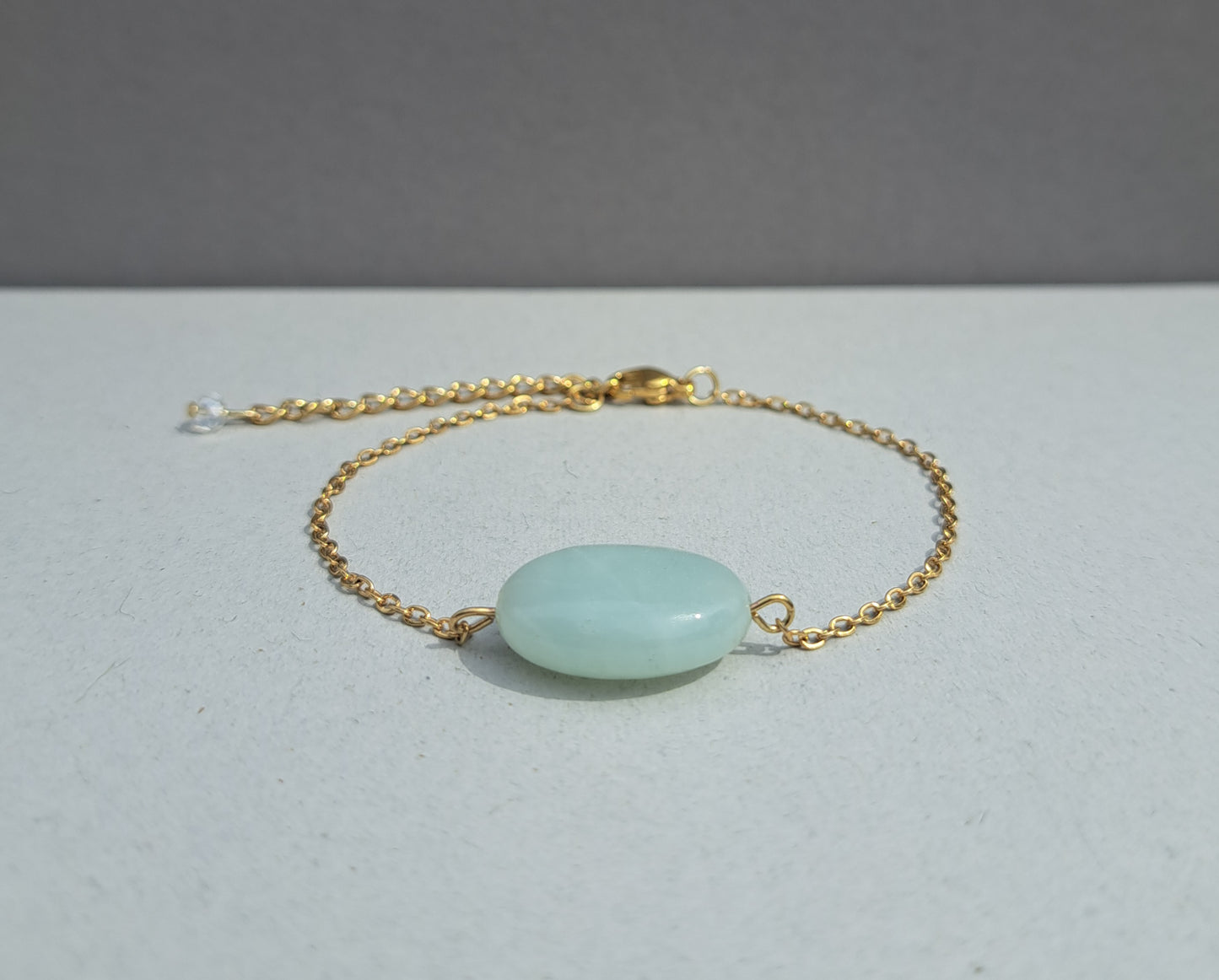 Amazonite pearl bracelet