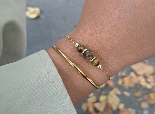Bracelet Oeil de tigre - Protection