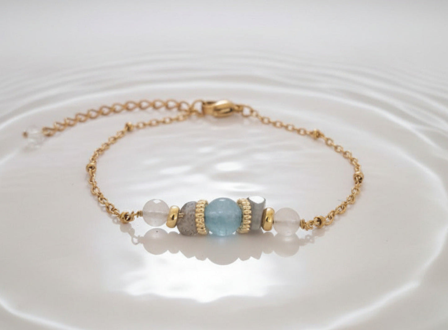 Bracelet énergie de l'eau - Intuition, émotion et fluidité