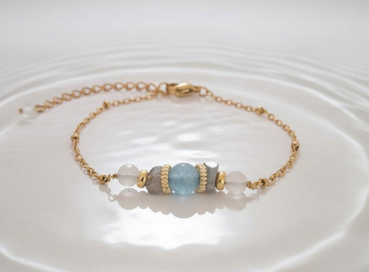 Bracelet énergie de l'eau - Intuition, émotion et fluidité