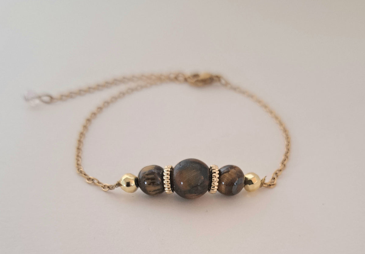Bracelet Oeil de tigre - Protection