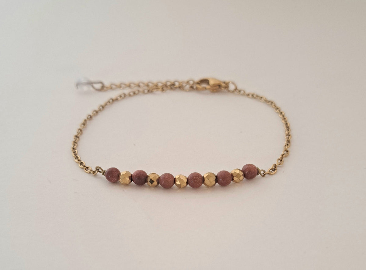 Bracelet perles de soleil