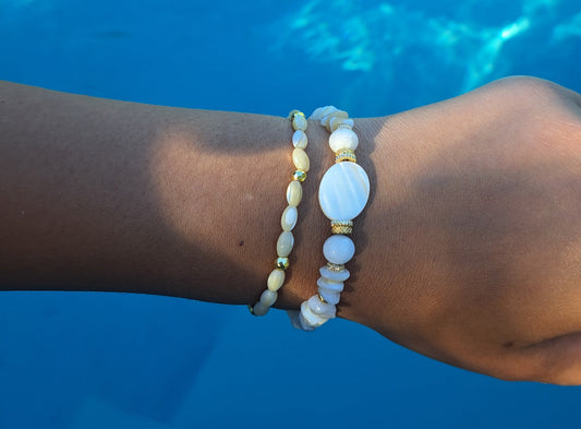 Bracelet Nacre et doré - SUMMER