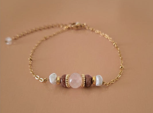 Bracelet énergie de la terre - Harmonie, ancrage et douceur