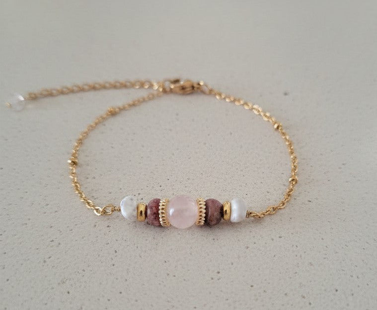Bracelet énergie de la terre - Harmonie, ancrage et douceur