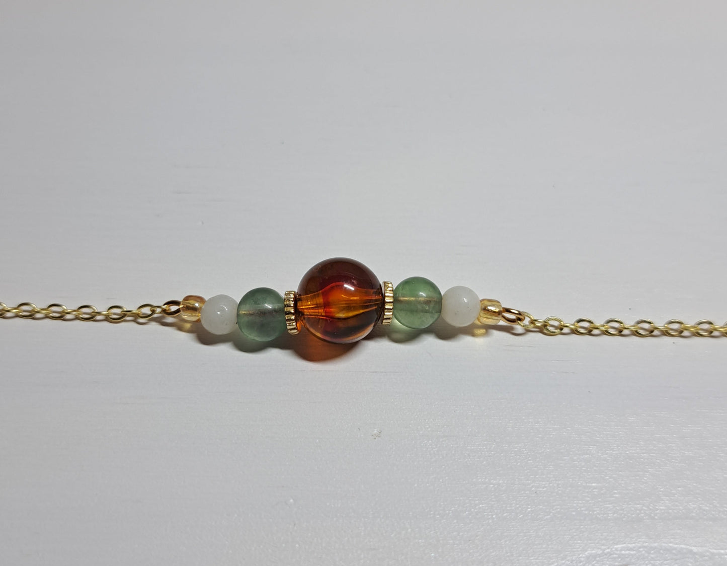 Recycled pearl bracelet