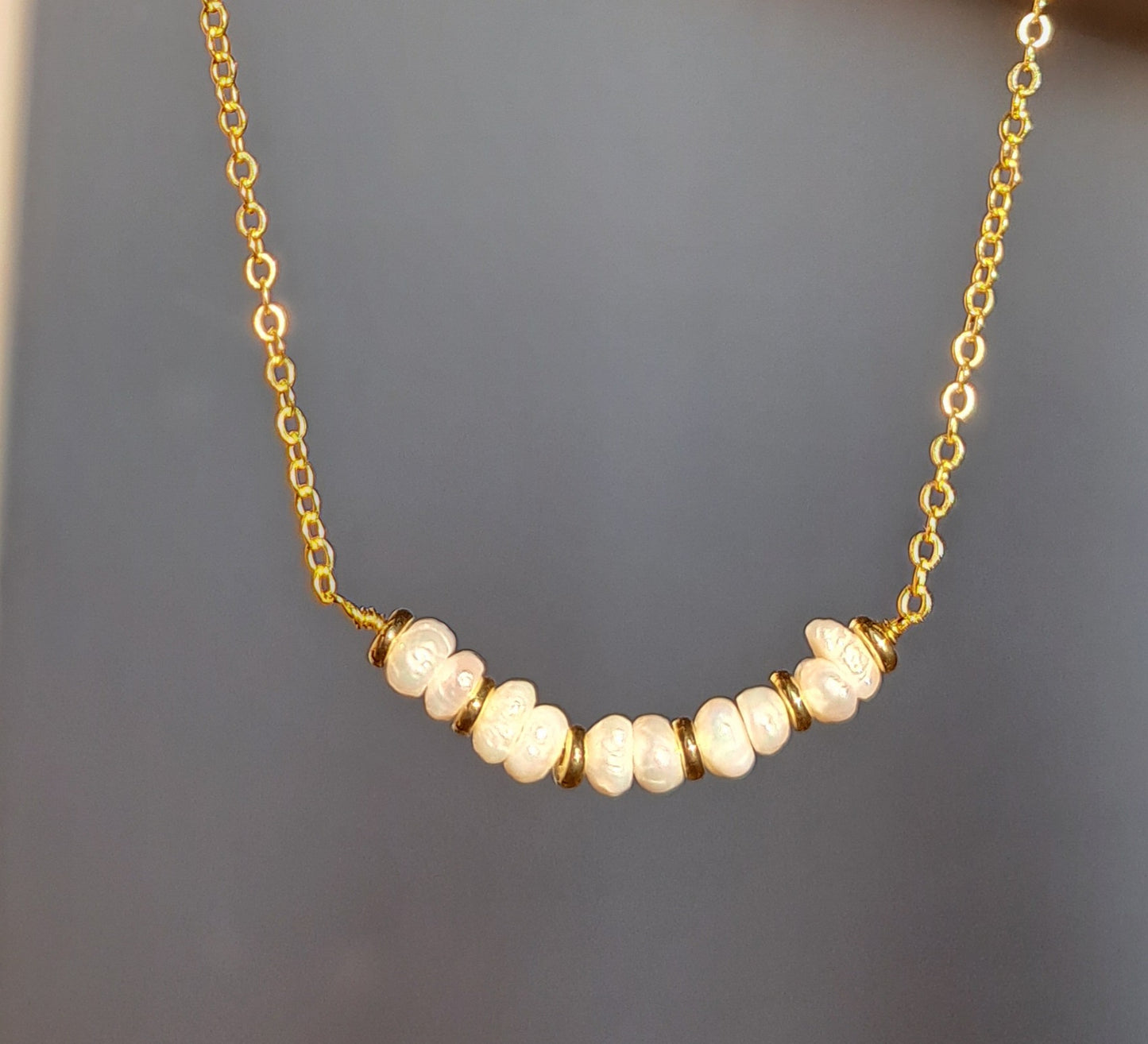 Freshwater pearl necklace