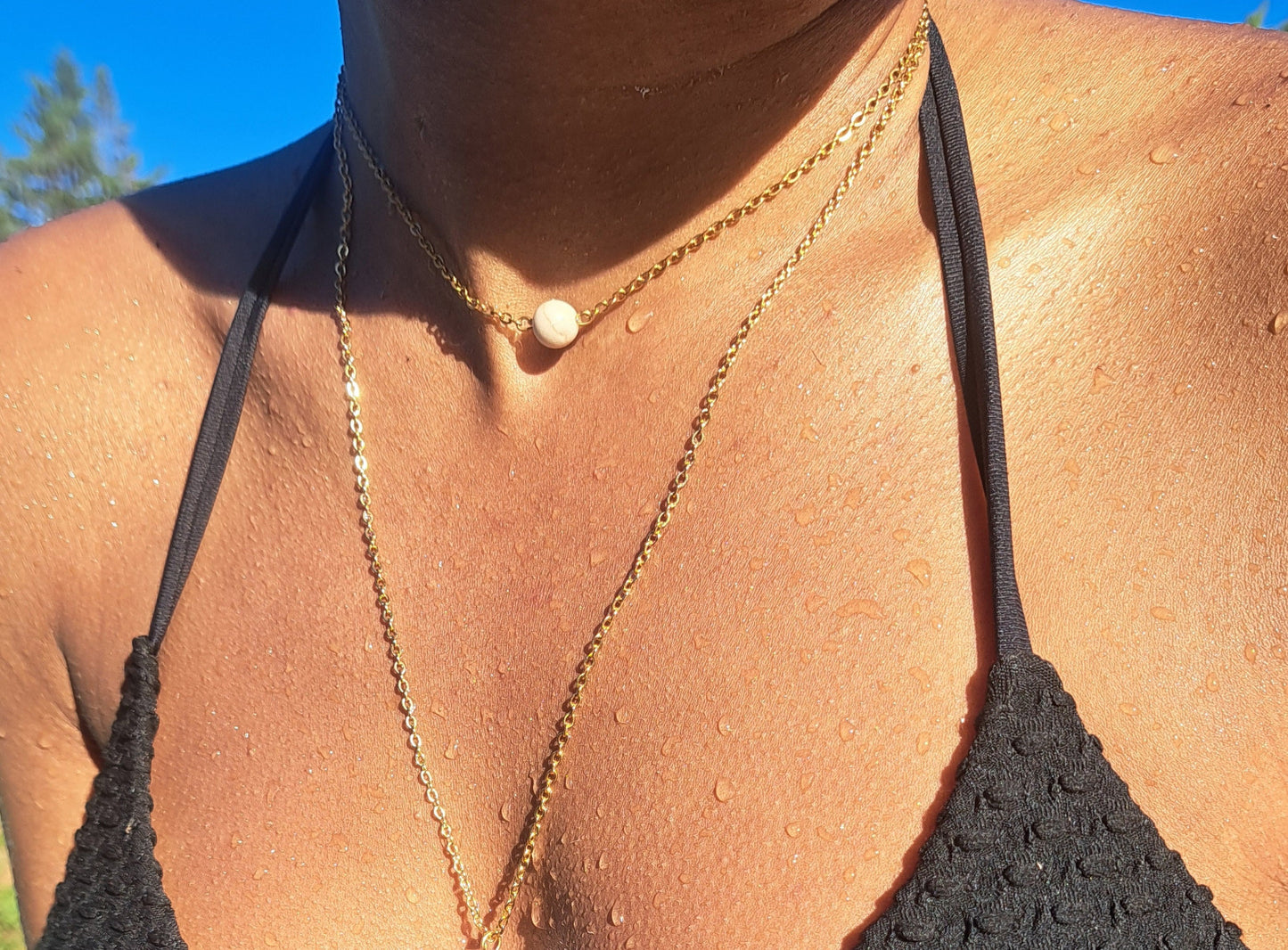 Collier perle de rivière - SUMMER