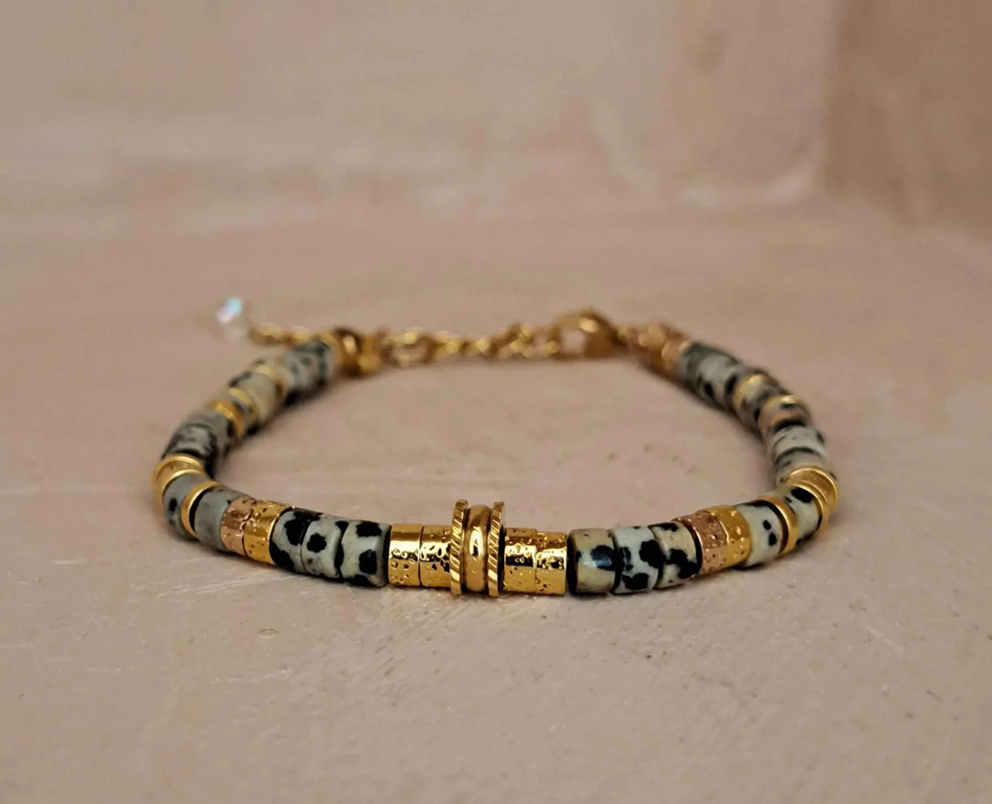 Bracelets perles fines - 5 pierres au choix